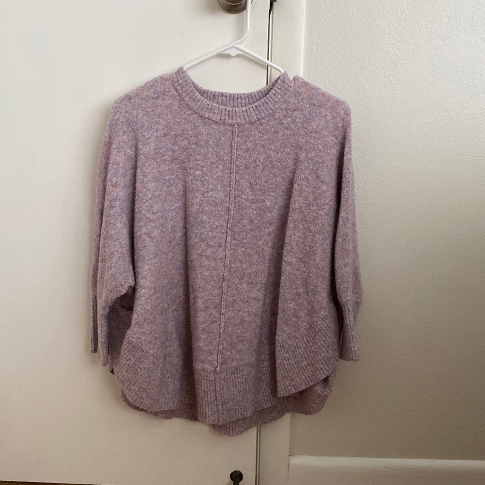 Lou & Grey Purple Sweater